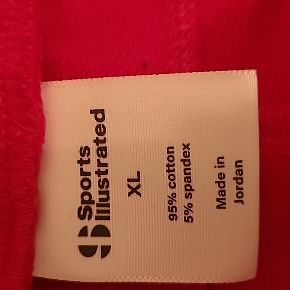 SPORTS ILLUSTRATED WOMEN'S PINK SHORTS ELASTIC WAISTBAND SIZE XL - Picture 7 of 11